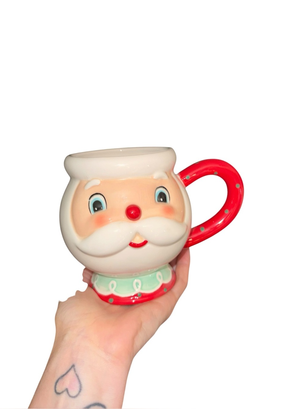 2008 department 56 Christmas Santa mug